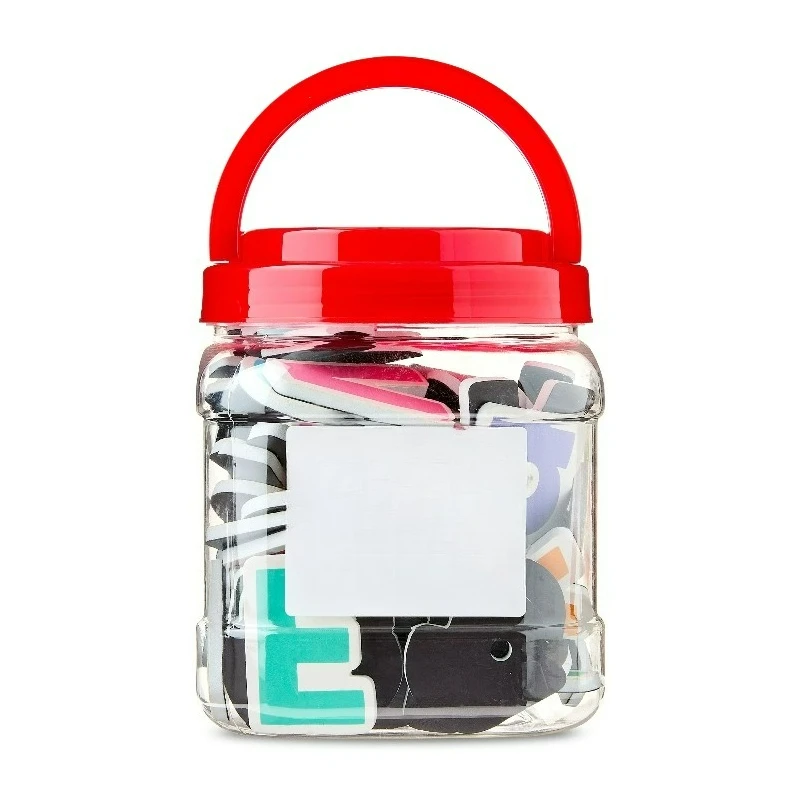 Magnetic Alphabet Tub, 78 Pieces