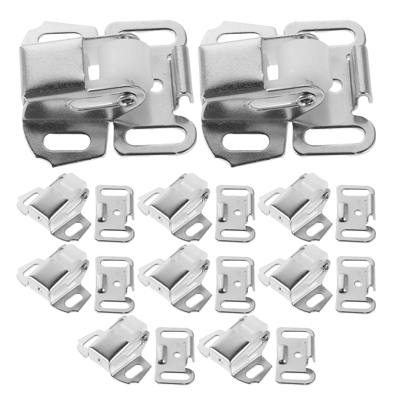 

10 комплектов сменных металлических роликовых защелок для почтовых ящиков, прочные запчасти для ремонта замков уличных почтовых ящиков