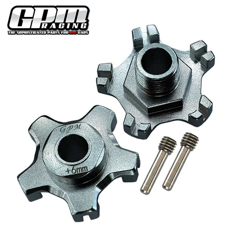 GPM Aluminium Wheel Hex (+6Mm) สําหรับ 1/7 Infraction 6S Blx -ARA 109001    อาร์มา