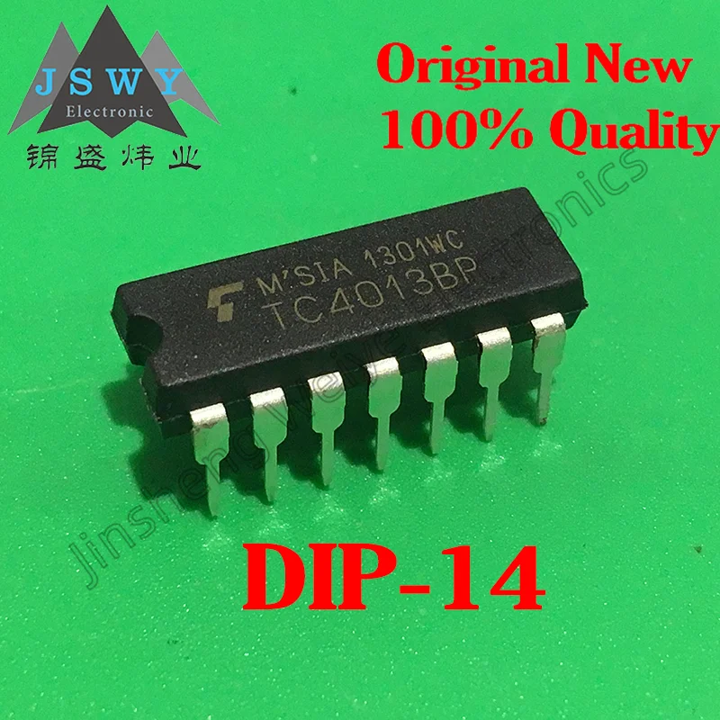 TC4013 TC4013BP DIP14 Dual D-Type Trigger Chip 100% Genuine spedizione gratuita 1 ~ 30 pezzi