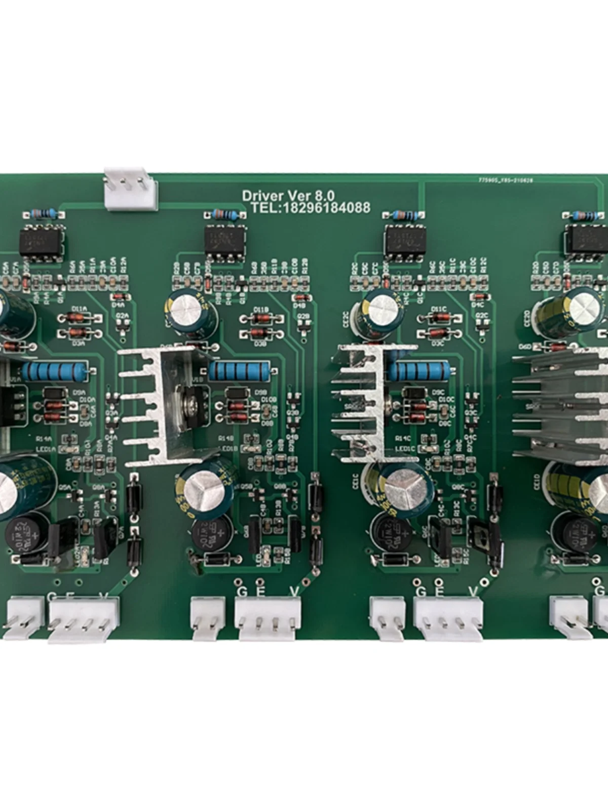 Induction Heating H-bridge Four-channel Driver Module Control Negative Pressure Shutdown Circuit Board Overcurrent Protection