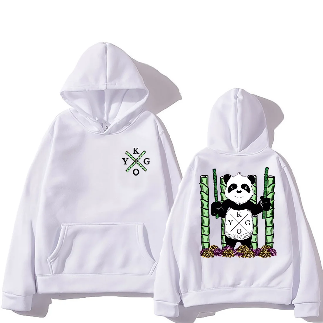 كيو الباندا الملابس النرويجية DJ كيجو أنيمي الجرافيك هوديي الرجال النساء جديد مضحك الصوف harajuku طويلة الأكمام قمصان سويت شيرت بقلنسوة