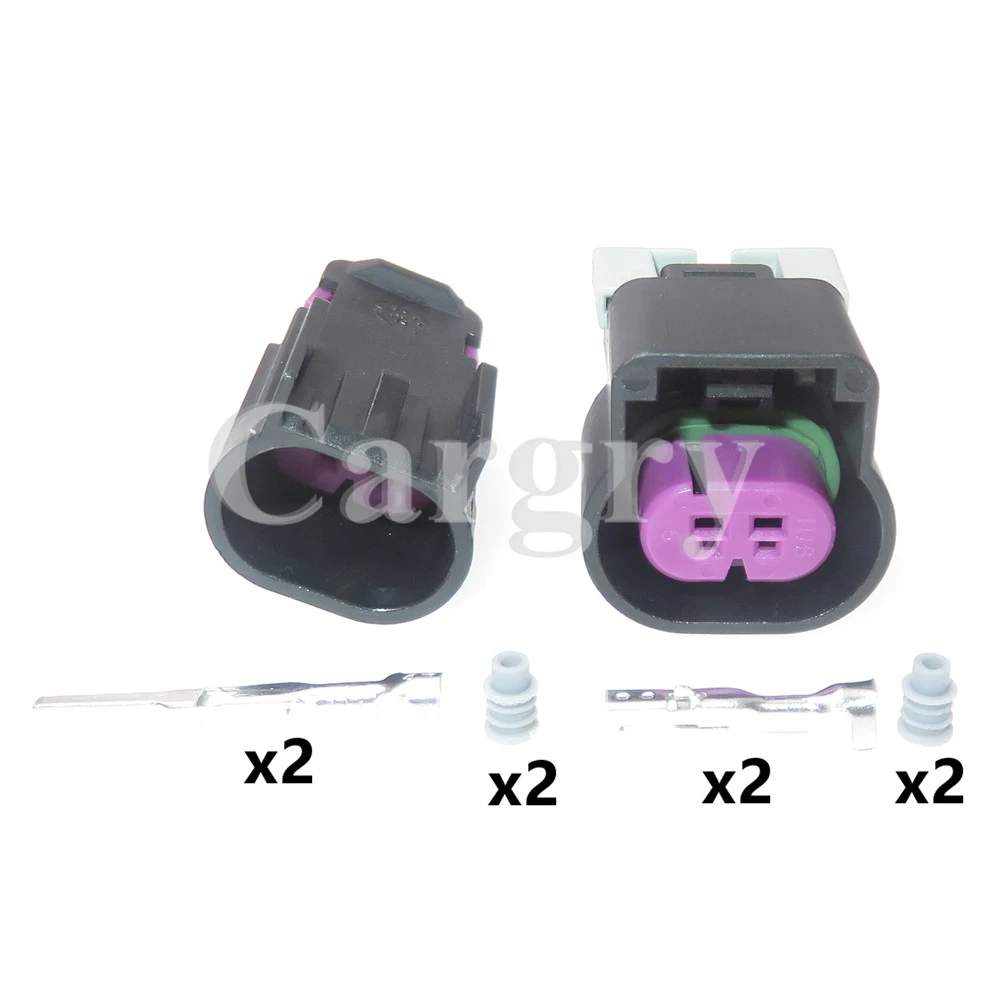 1 Set 2P 15326801 13510099 13510085 AC Assembly Automobile Oil Pump Wiring Harness Plug Car Waterproof Socket