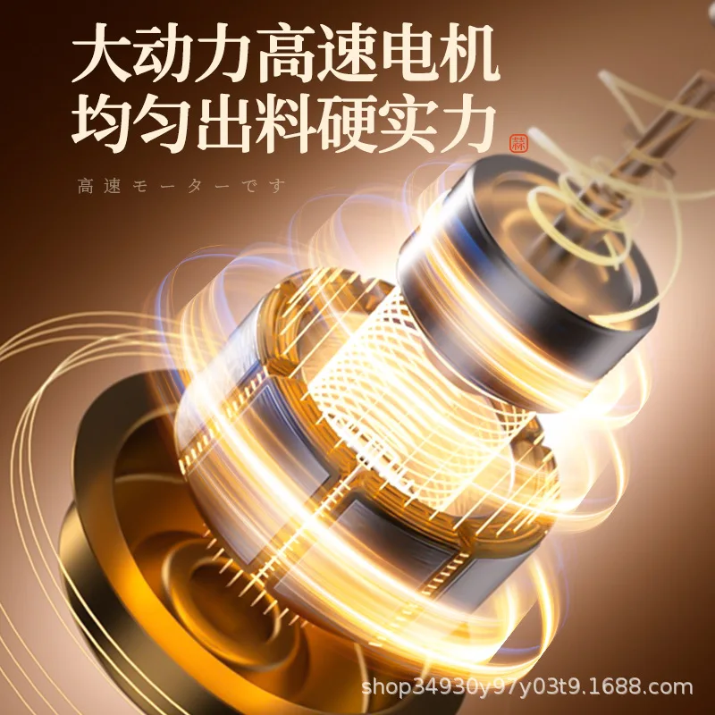 معجون الثوم الكهربائي قطعة أثرية منزلية صغيرة مضرب الثوم مهروسة خاصة #3