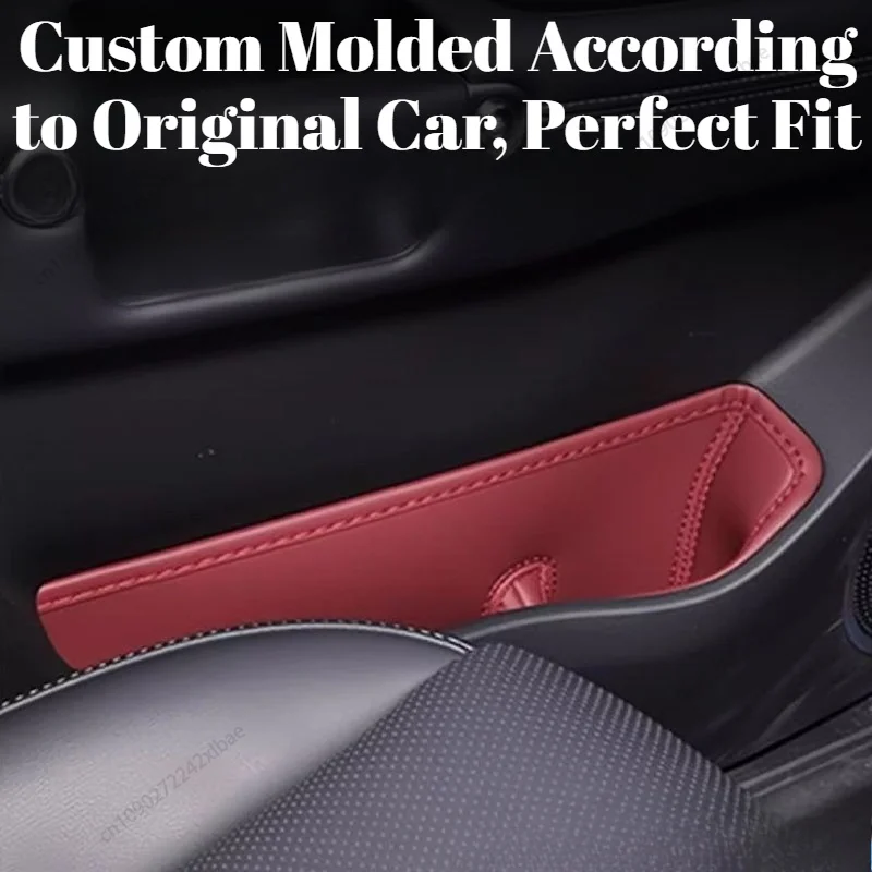 Door Storage Box,Door Handle & Door Slot Shock-absorbing Storage Mats,Modified Protective Auto Accessories For Kia EV5 2024-2026