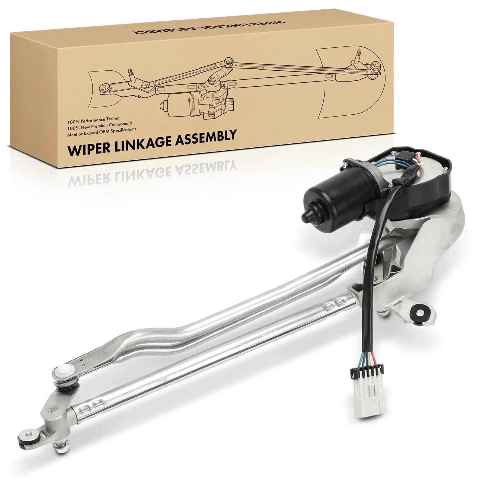 Frankberg 1x wisserarm Schijfwisser voorzijde voor Tesla Model S 5YJS 75D 85D 90D AWD 600594600 600594600E