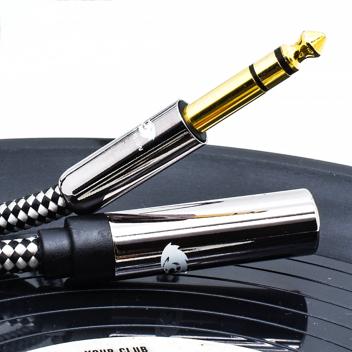 Premium Stereo 6.35mm Extension Audio Cable 1/4 Inch TRS Jack Male to Female for Monitor Headphone Shielding Cable 0.75M 1M 5M