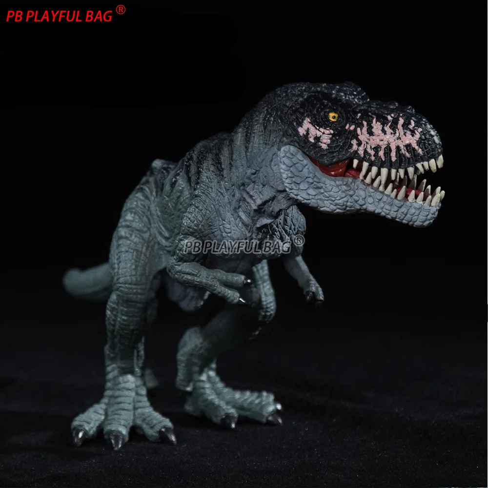 لعبة ديناصور تي ريكس بطول 9.3 بوصة، نموذج ديناصور جوراسي واقعي للأولاد، تمثال حيواني للجمع والعرض، هدية للأطفال HG222