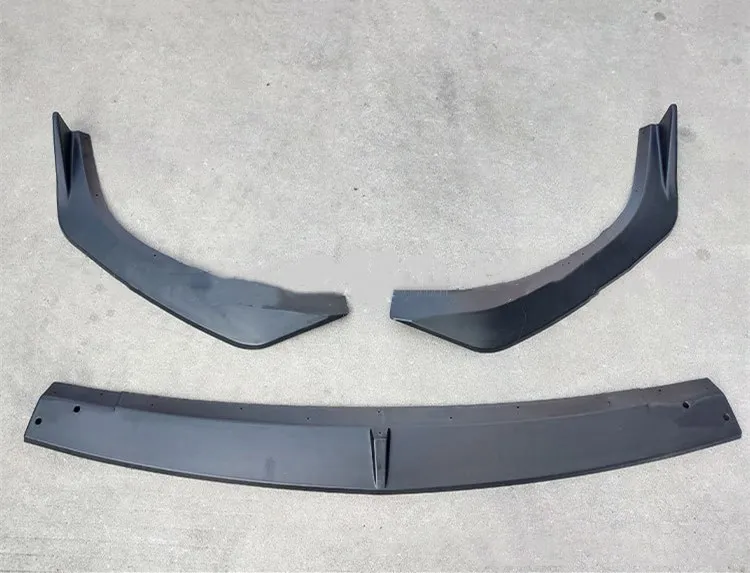 ABS Material Car Front Bumper Lip For Mazda 3 Axela 2020-2021 Modified 3PCS Style Front Lip Splitter Spoiler Body Parts