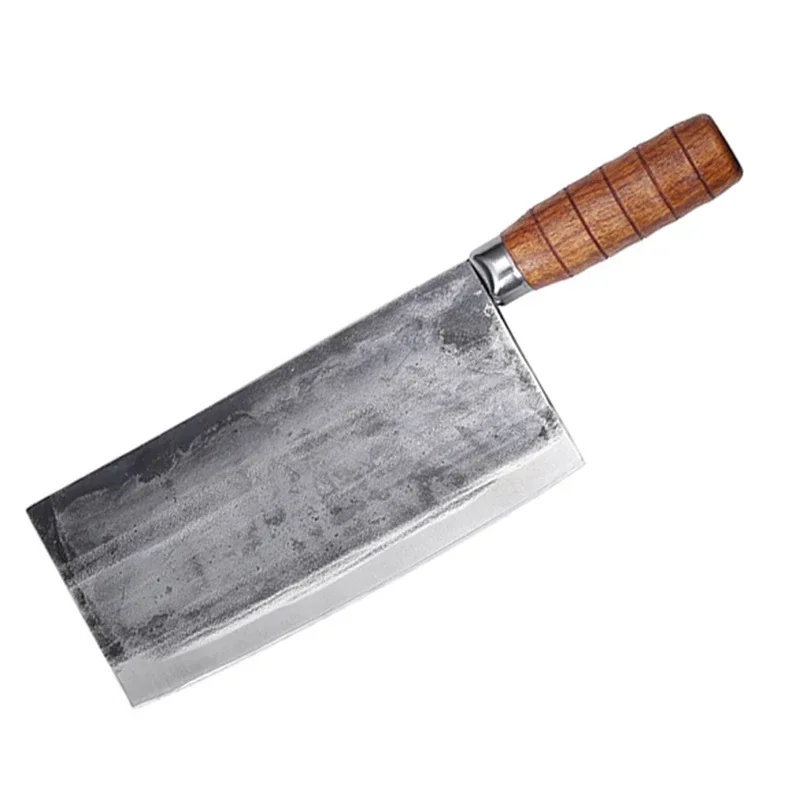 

Old-craft Hammer Forged Knife High Carbon Steel Kitchen Knife Traditonal Kitchen Cleaver Meat Slicing Vegetable Chopping Tools