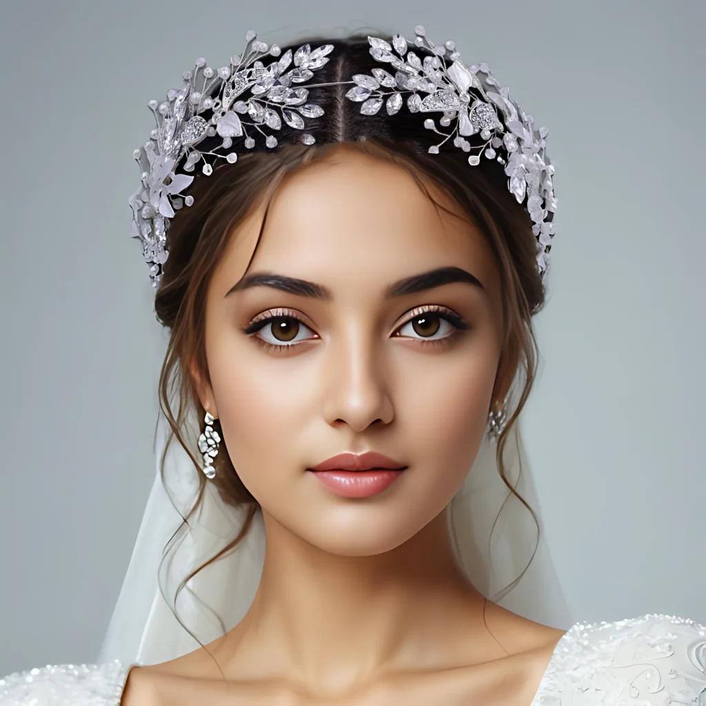 Bridal Hair Accessories Rhinestone Headband for Brides Hair Ornaments Woman Headdress Elegant Princess Headwear HP272