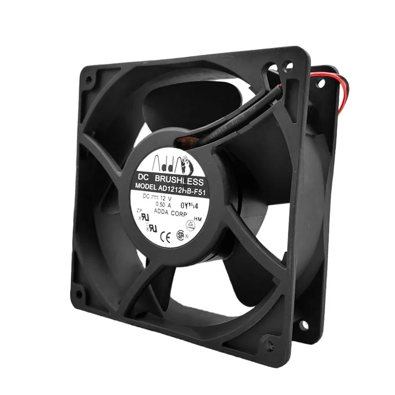 ORIGINAL AD1212HB-F51 12V 12038 120*120*38mm NOVO RADIADOR DE VENTILADOR DE REFRIGERAÇÃO