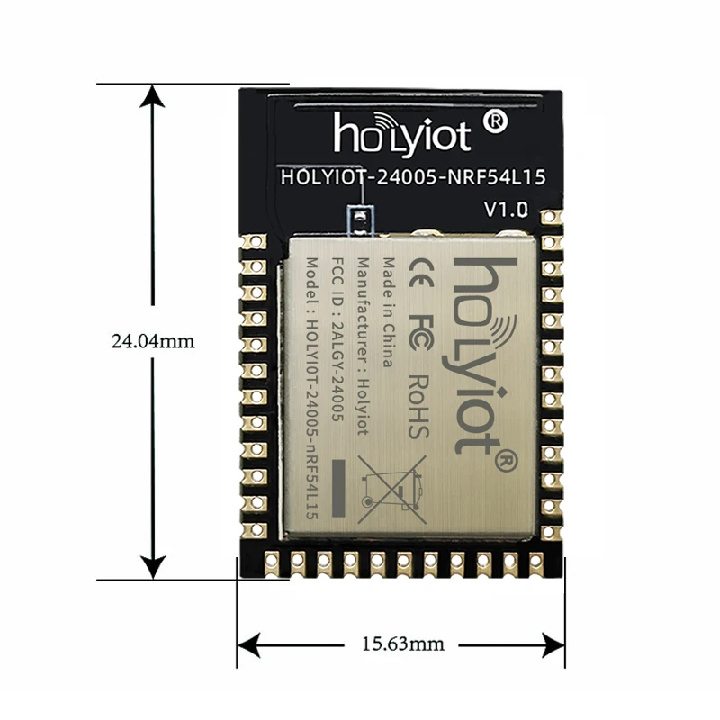 2.4Ghz بلوتوث 6.0 وحدة NRF54L15 رقاقة لوحة تطوير شبكة الطاقة منخفضة للغاية الالكترونيات الاستهلاكية وحدة BLE مجموعة التشغيل الآلي