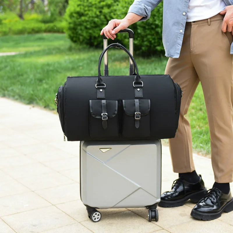 

Новые мужские деловые сумки для одежды, большая многофункциональная складная сумка для костюма с сумкой для обуви, спортивная сумка, сумки на плечо itabag y2k