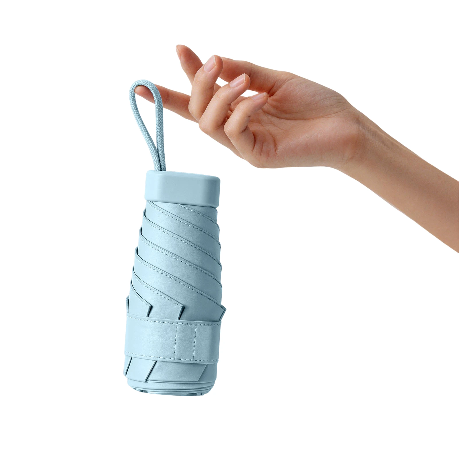 

Compact Pocket Umbrella Mini Sun and Rain Umbrella for Women Light 5 Folding Sun Protection Small Card Bag Umbrellas Paraguas