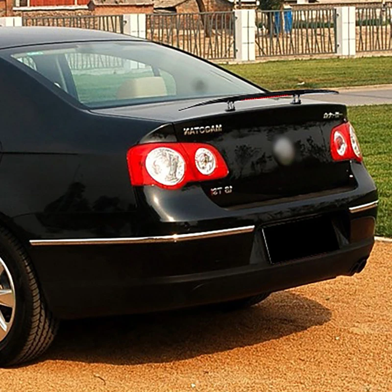 

Автомобильный универсальный электрический задний спойлер, крыло, багажник, хвост, модификация пульта дистанционного управления, аксессуар из углеродного волокна для VW Magotan 2007-2011