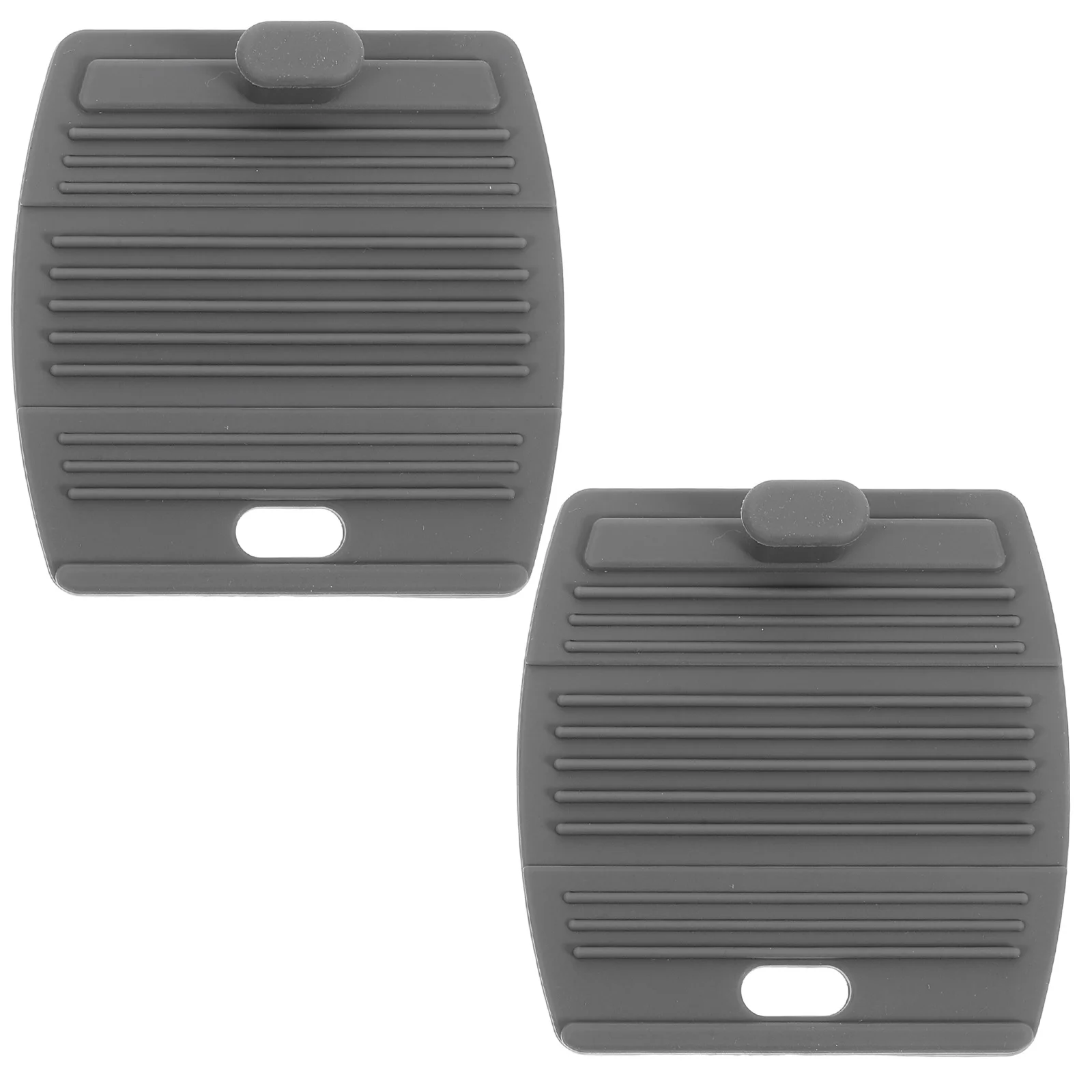 

2pcs Silicone Assist Handle Holder Heat Resistant Non-Slip Grip For Cast Iron Skillet Frying Pan Universal Wok Handle Cover