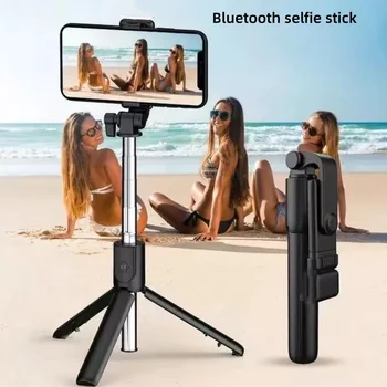 Supporto per treppiede per selfie stick Bluetooth senza luce...