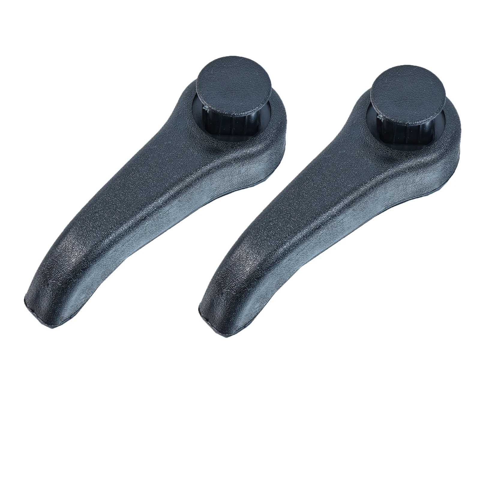 2Pcs For Renault Clio MK2 Twingo MK1 Car Seat Base Adjustment Handle Lever Left Right Black Plastic 7701470827 7701205708