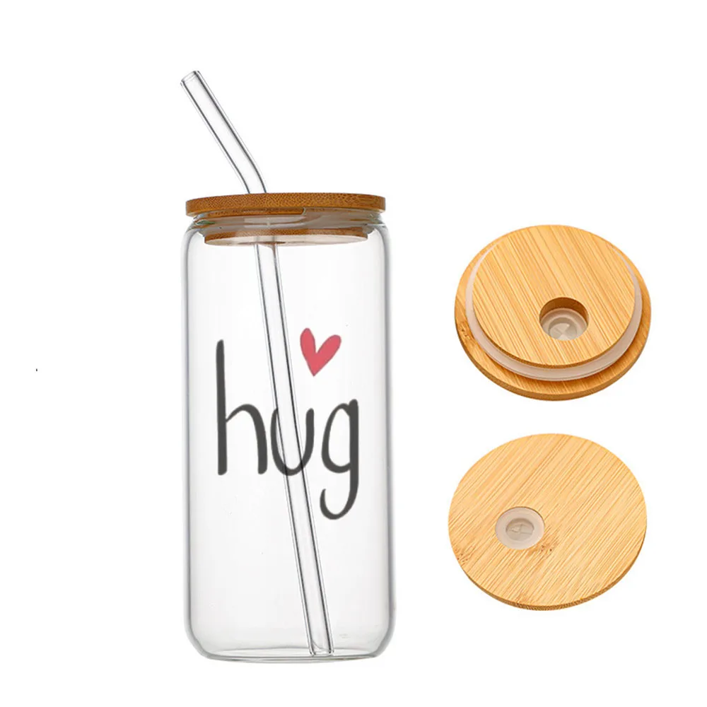 

Sympathy and Thinking of You Glass For Heat Resistant High Drinking Cup With Straws Lids 16 oz