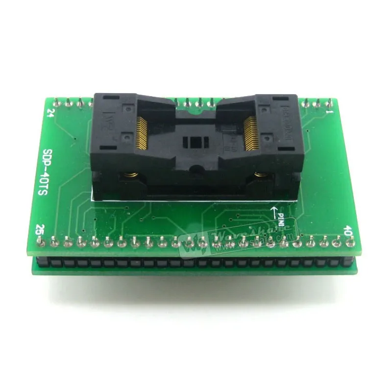 

Makerseek TSOP40 TO DIP40 SKU 3808 Waveshare TSOP40 TO DIP40, Programmer Adapter,