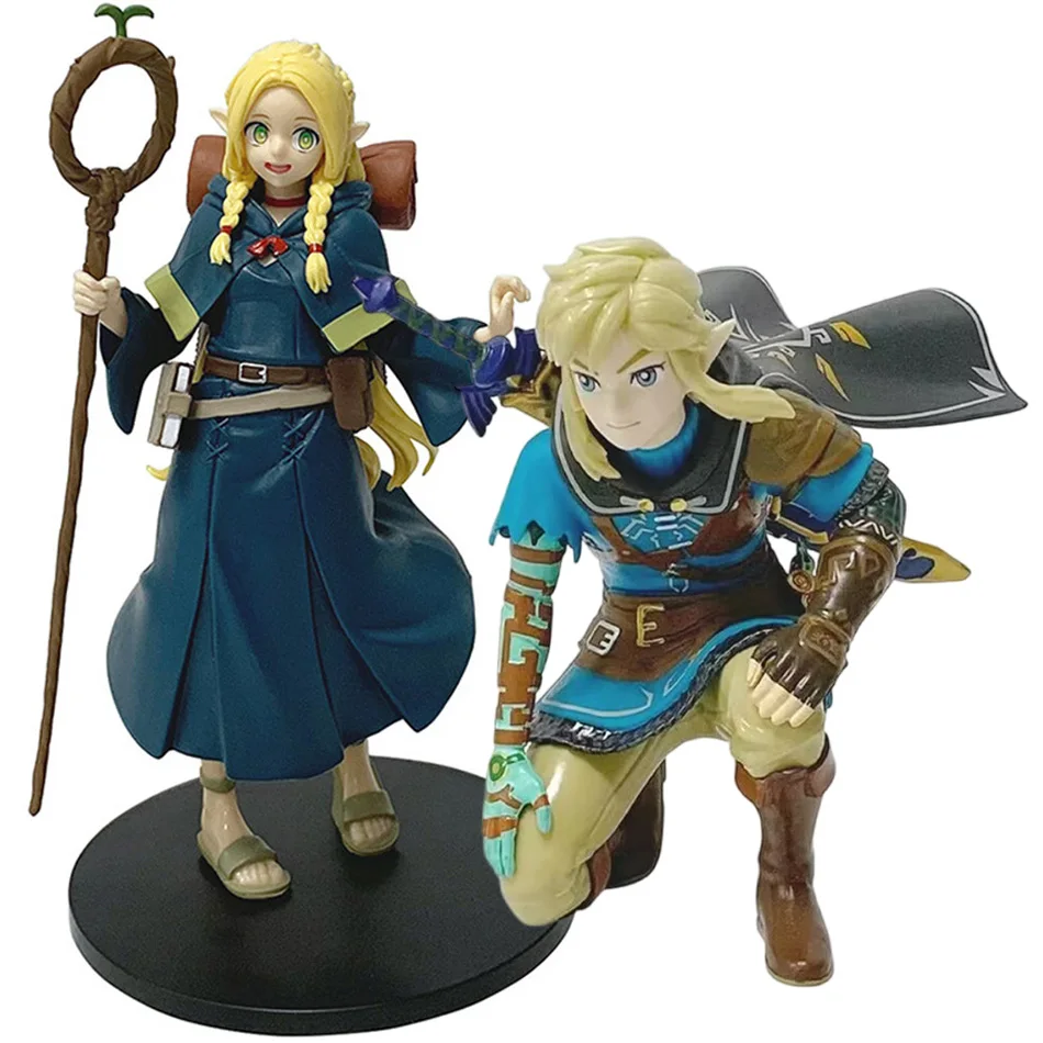 12CM la leyenda de Zelda: el despertar de Link Kingdom Of Tears Skyward Sword Link princesa Zelda modelo Anime modelo de dibujos animados juguete para regalo