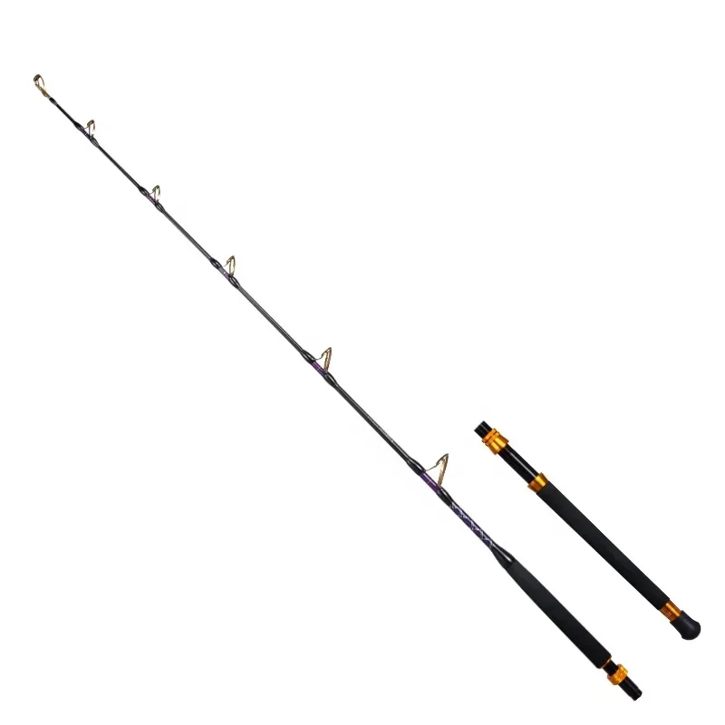 

Lurekiller 37-64kgs 1.80m High Carbon strong power strengthen guides BIG GAME rod trolling rod boat rod