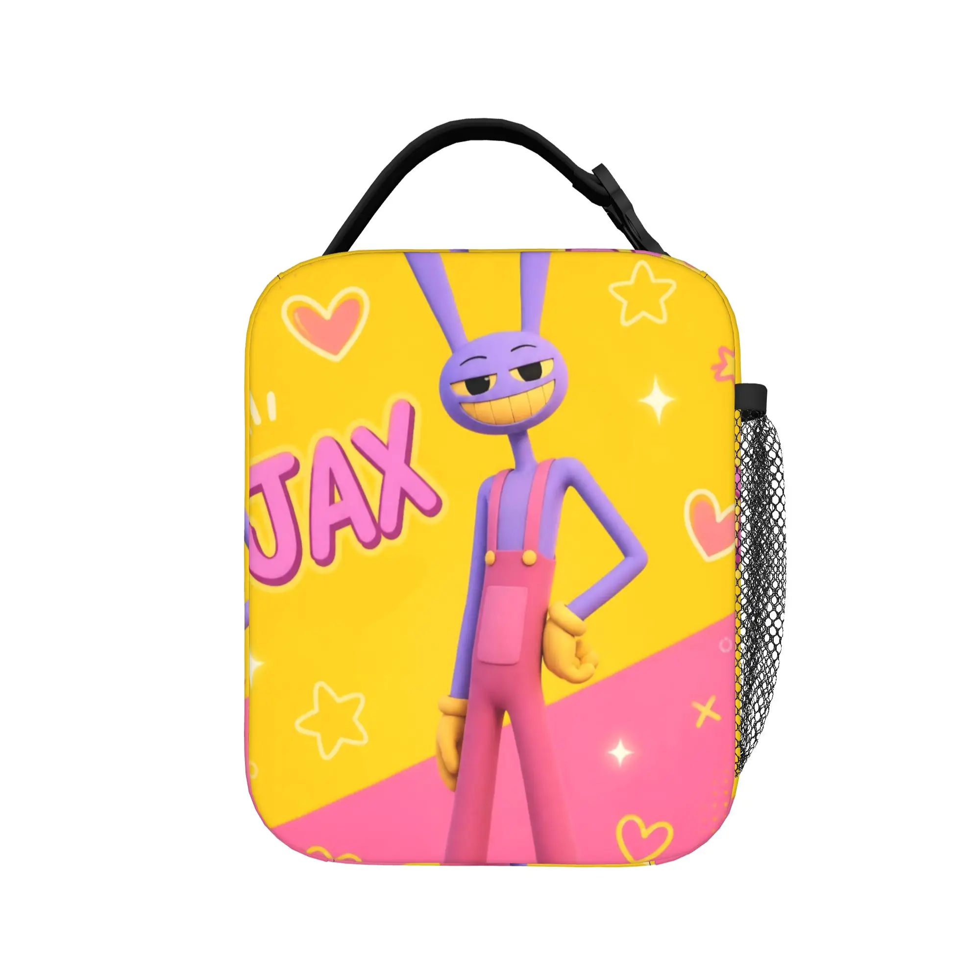 Jaxs Insulated Lunch Bags Thermal Bag Reusable,Meal Container A-Amazings D-Digitals C-Circuse Tote Lunch Box Food Handbag Travel