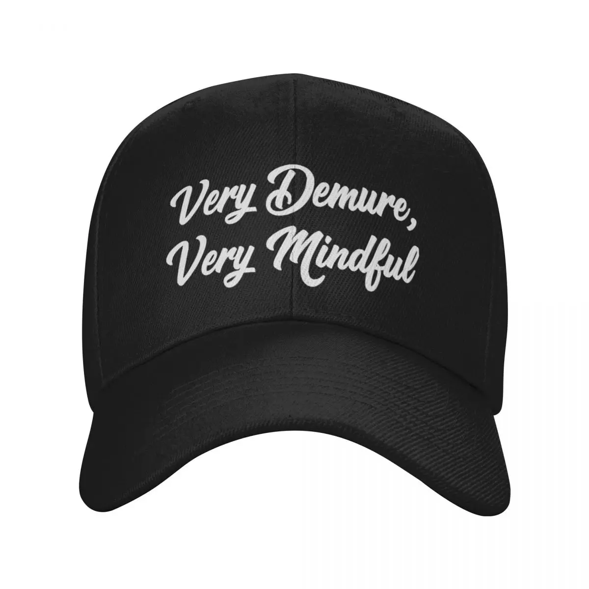 Adult Very Demure Very Mindful 2024 Hat Hip-Hop Baseball Caps Snapback Caps Dad Hat Sun Hat Adjustable Fishing Hat Summer