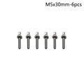 6pcs M5x30mm