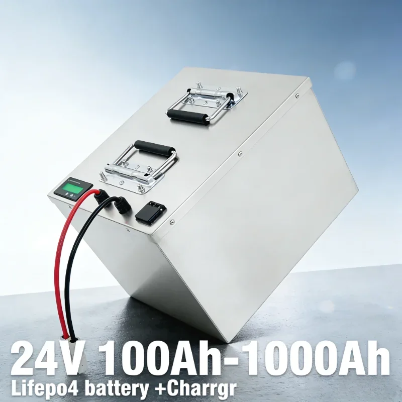 

Серия аккумуляторов JN 24V LiFePO₄ (100–1000 Ач) – идеальный источник питания для солнечных систем мощностью 2 кВт, автодомов и активного отдыха