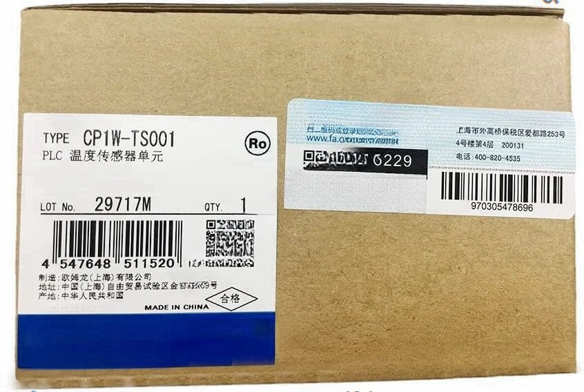 CP1W-TS001 CP1W-TS002 CP1W-TS003 CP1W-TS004 CP1W-TS101 CP1W-TS102 Temperature Sensor New Original One Year Warranty