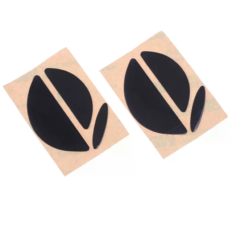 2set Electronic Replacement Part Black Mouse Feet Mice Skates For Electronic Device Repair Durable High Quality