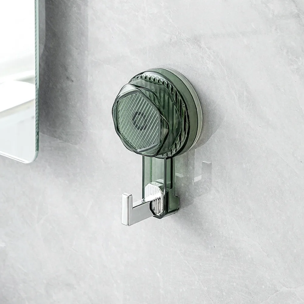 High Quality Punch Free Suction Cup Hook Removable Reusable Storage Rack Waterproof Multifunctional Hanger Hook Bathroom
