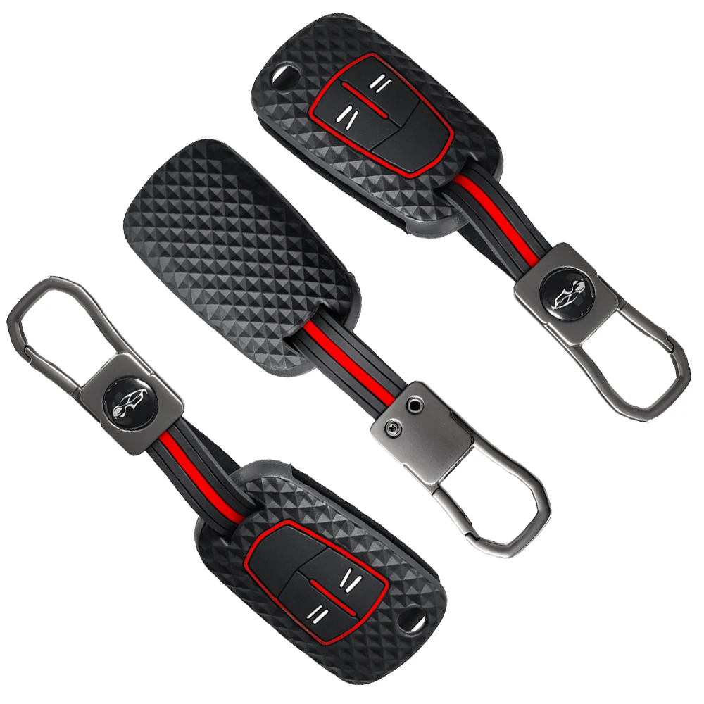 Silicone Car Keychain Key Case Cover For Opel Vauxhall Astra H J Corsa D Vectra C Zafira Astra Vectra Signum Ring Key Fob Caps