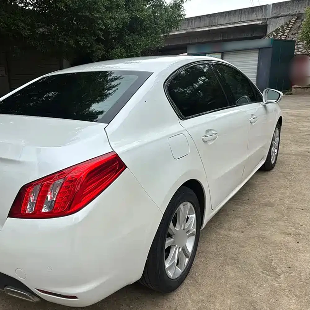 

For Peugeot 508 2011-2017 Window Chrome Delete Blackout ABC Pillars Glossy Black Stickers