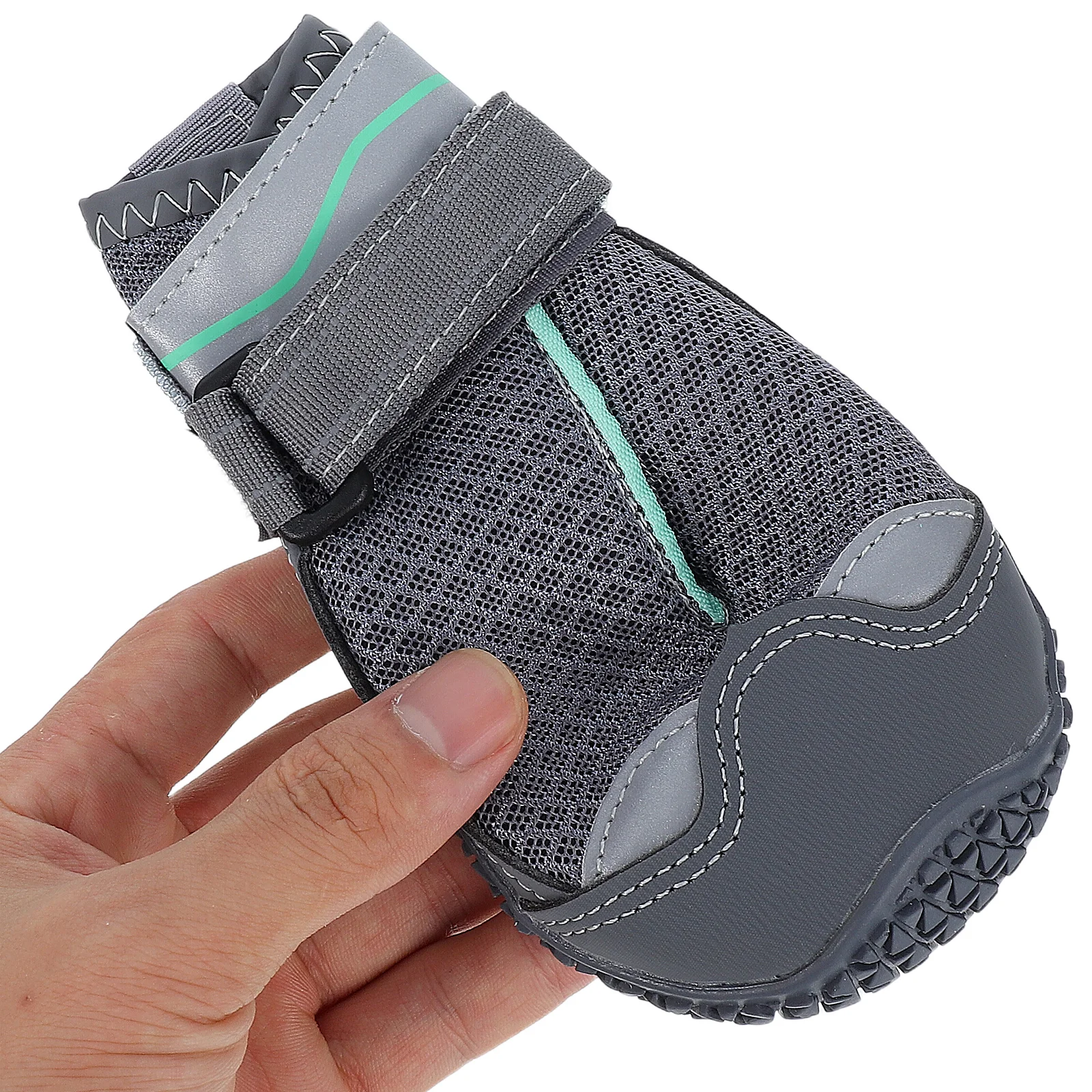 

4Pcs Pet Dog Shoes Small Size Dogs Breathable Lightweight Non-Slip Sole Protective Boots for Outdoor Walking Puppy Paw