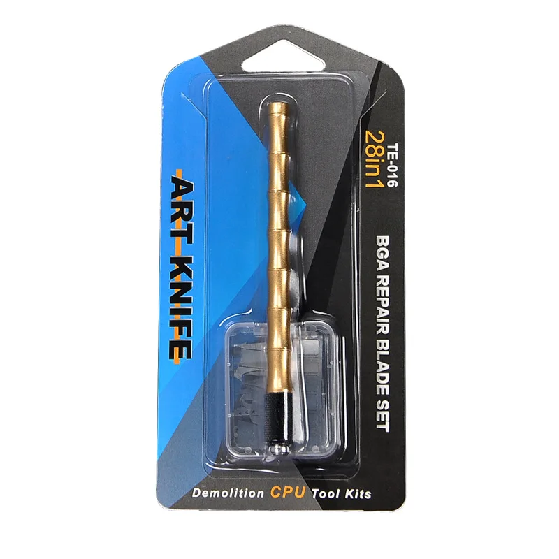 

TE-016 Набор ножей для процессора, инструмент для удаления клея, нож для резьбы по металлу, скребок для чипа процессора, инструмент для открытия и ремонта лезвия