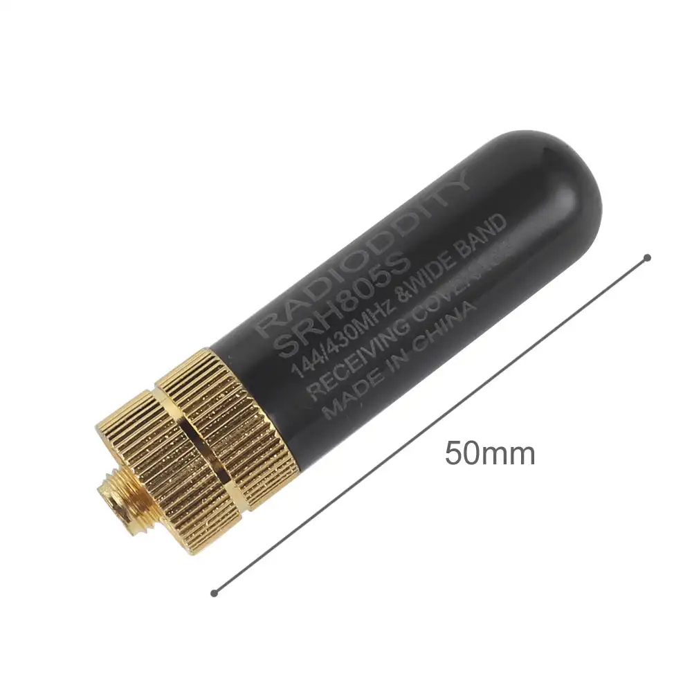 SRH-805s Short Antenna Dual Band VHF UHF Bands SMA BNC TNC for Baofeng Kenwood HYT Yaesu Icom Motorola Ham Radio Aerials view 2