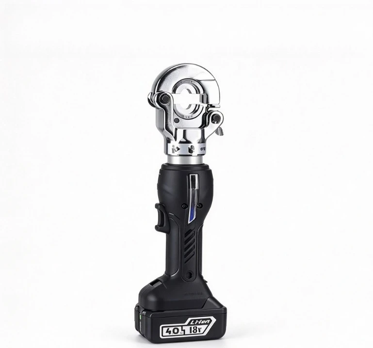 Rechargeable Electric Hydraulic Wire Crimping Pliers Professional Copper Nose Terminals Tool for Electricians Battery Powered