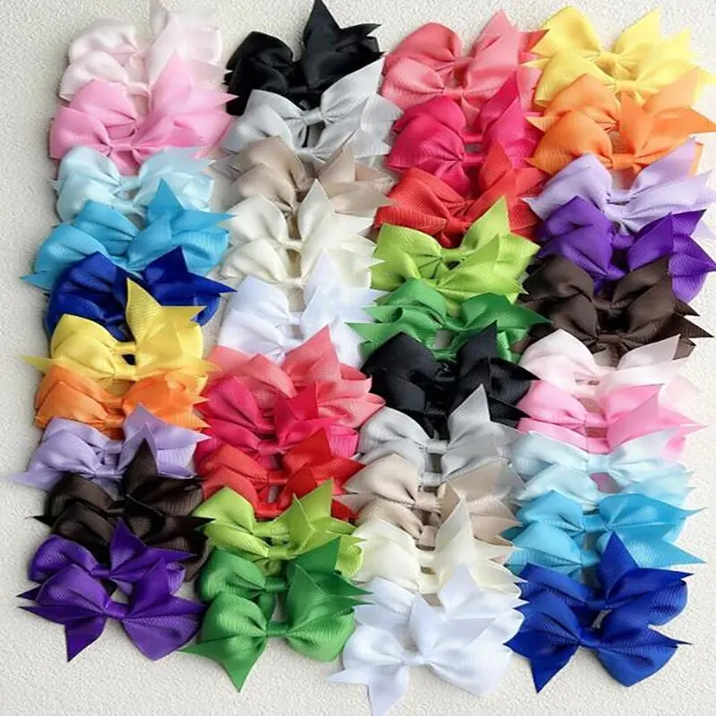 

40 PCs Bow Hair Clips in 20 Colors (Random Colors)