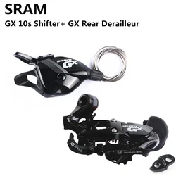 SRAM-GX Desviador traseiro de águia, gaiola curta, 10 velocidades com GX Shifter, 10 s Groupset para Mountain Bike