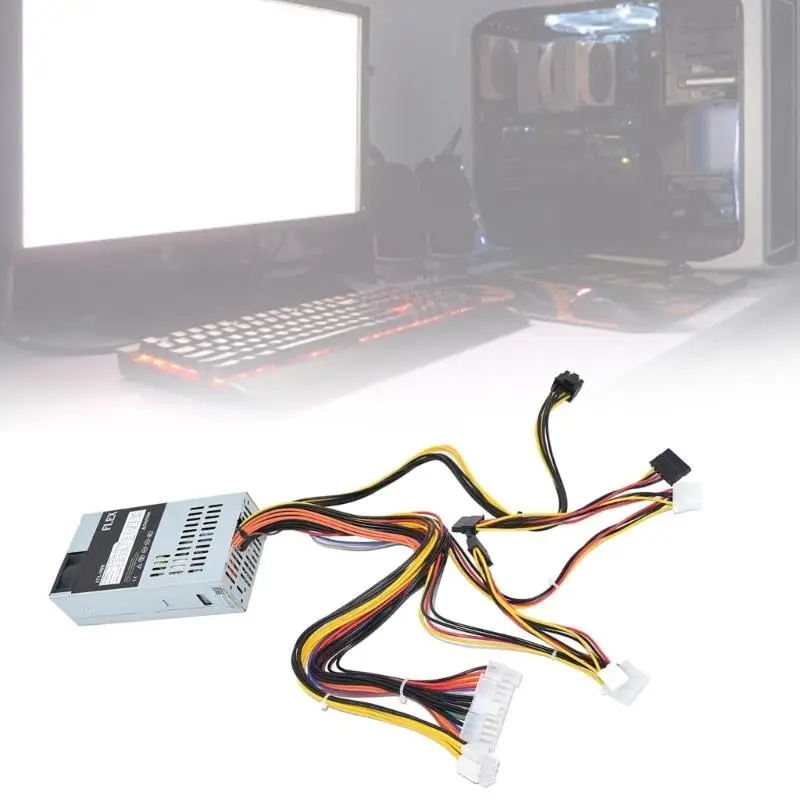 350W Power Supply Unit With 40mm Cooling Fan Speed Adjustment PC Power Supply Dropship