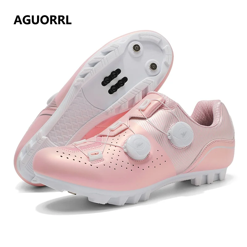 Brand Men Cycling Shoes MTB Shoes Breathable Mountain Cross-Country Road Bike flat bottom Pedal Cycling Unis