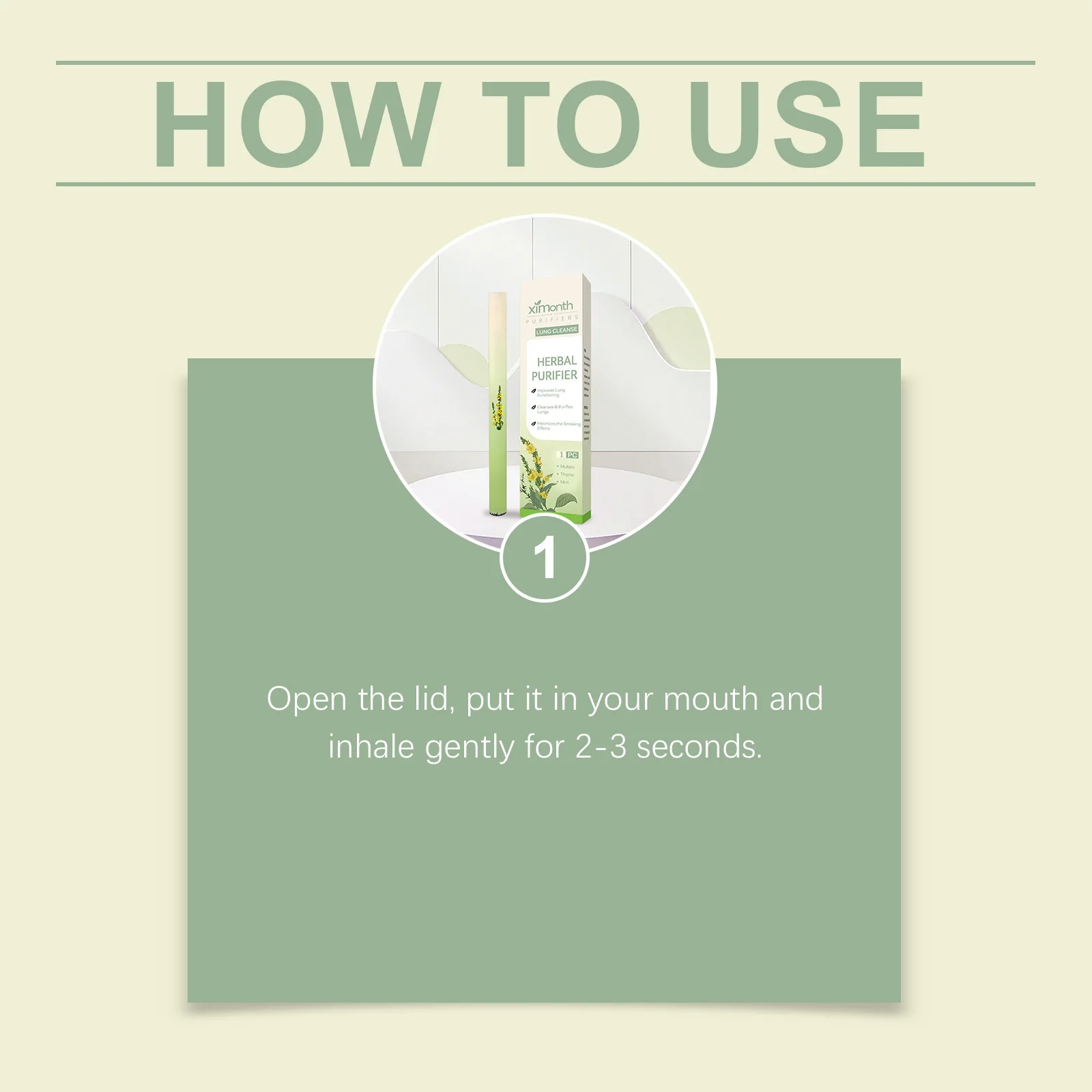 Ximonth العشبية العناية بالجسم القلم تخفيف التعب العميق التنفس المغذي العميق إبقاء تحديث الصحوة الإجهاد Relex قلم زيت طبيعي #6