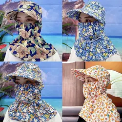 Summer Sun Hat Face And Neck UV Protection Protective Cover Ear Flap Women Hats Outdoor Fishing Hunting Hiking Leisure Hat