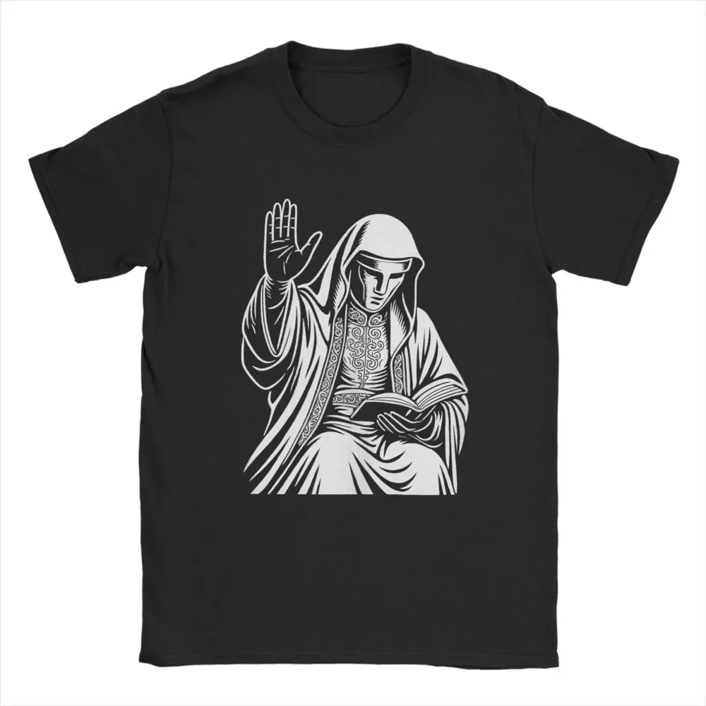 Funny Royal Greeting King Baldwin IV Jerusalem Meme T-Shirts for Men Round Neck Cotton T Shirt Short Sleeve Tees Present Tops