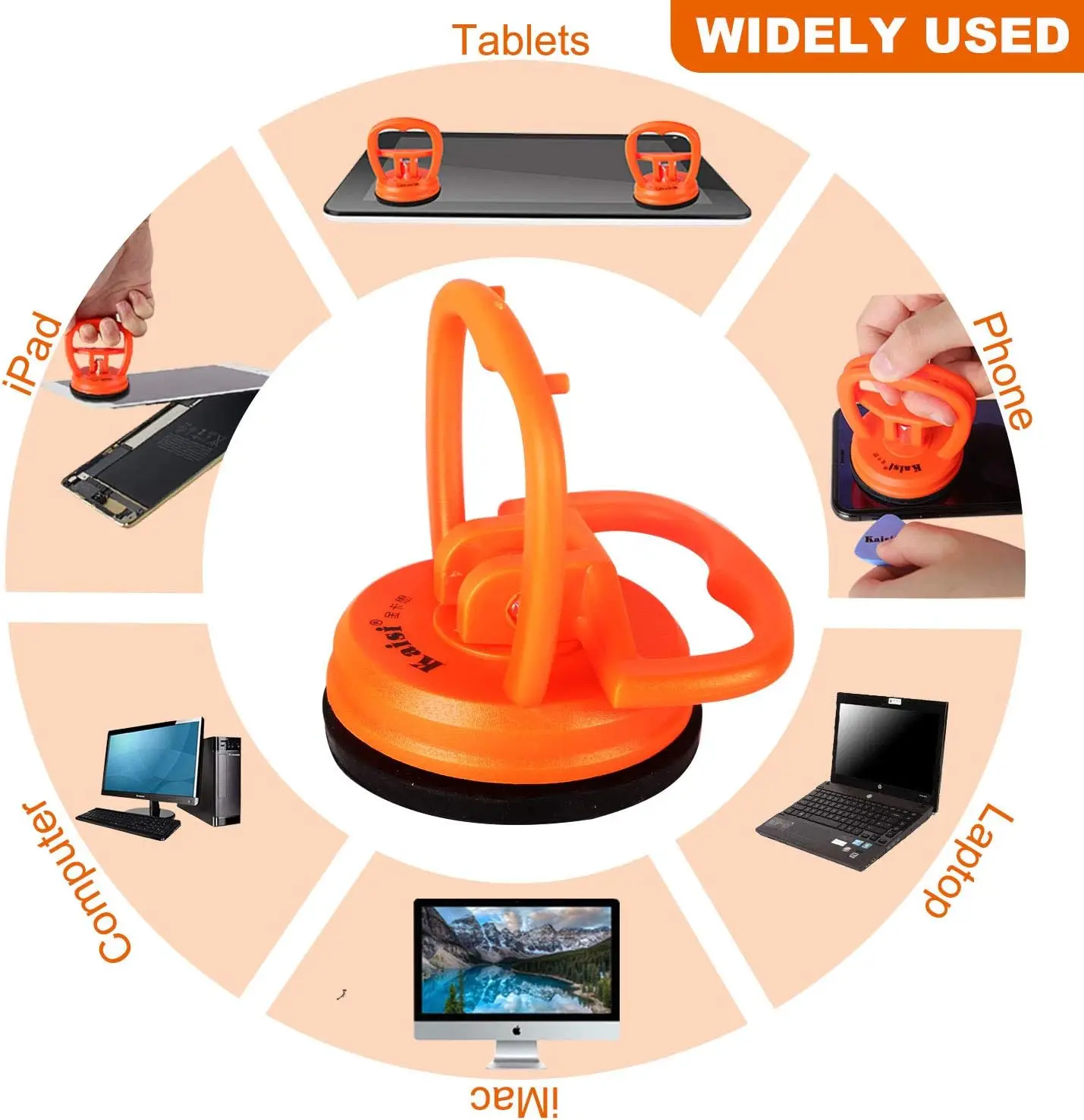Mini extractor de abolladuras de coche con ventosa de alta resistencia, extractor automático para paneles de coche/pantalla de teléfono, elevación de vidrio/azulejos/techo