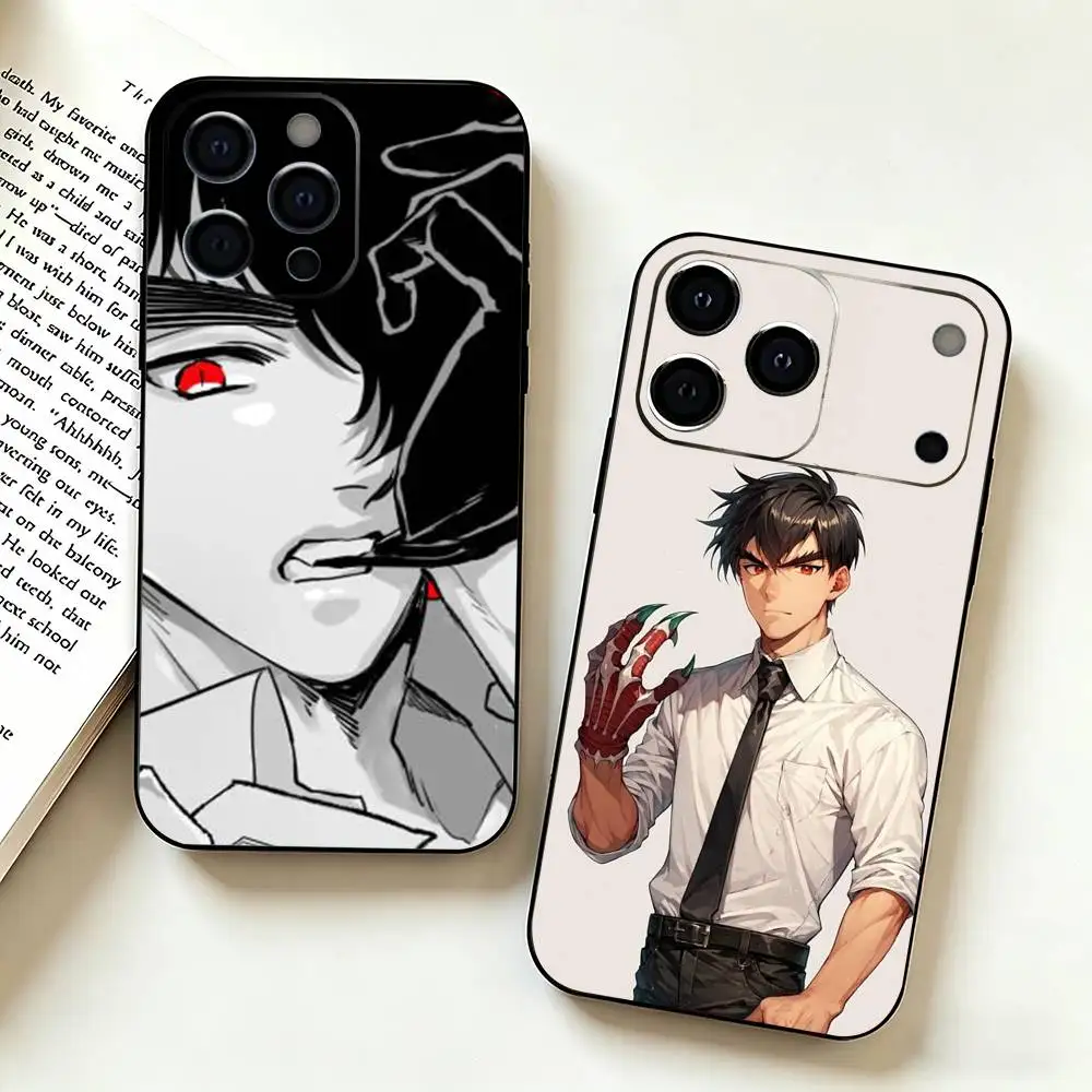 Чехол Exorcist N-Nueno Meisuke для iPhone 17, 16, 15, 14, 13, 12, 11 Plus, Pro Max, XS, мягкий силиконовый черный чехол