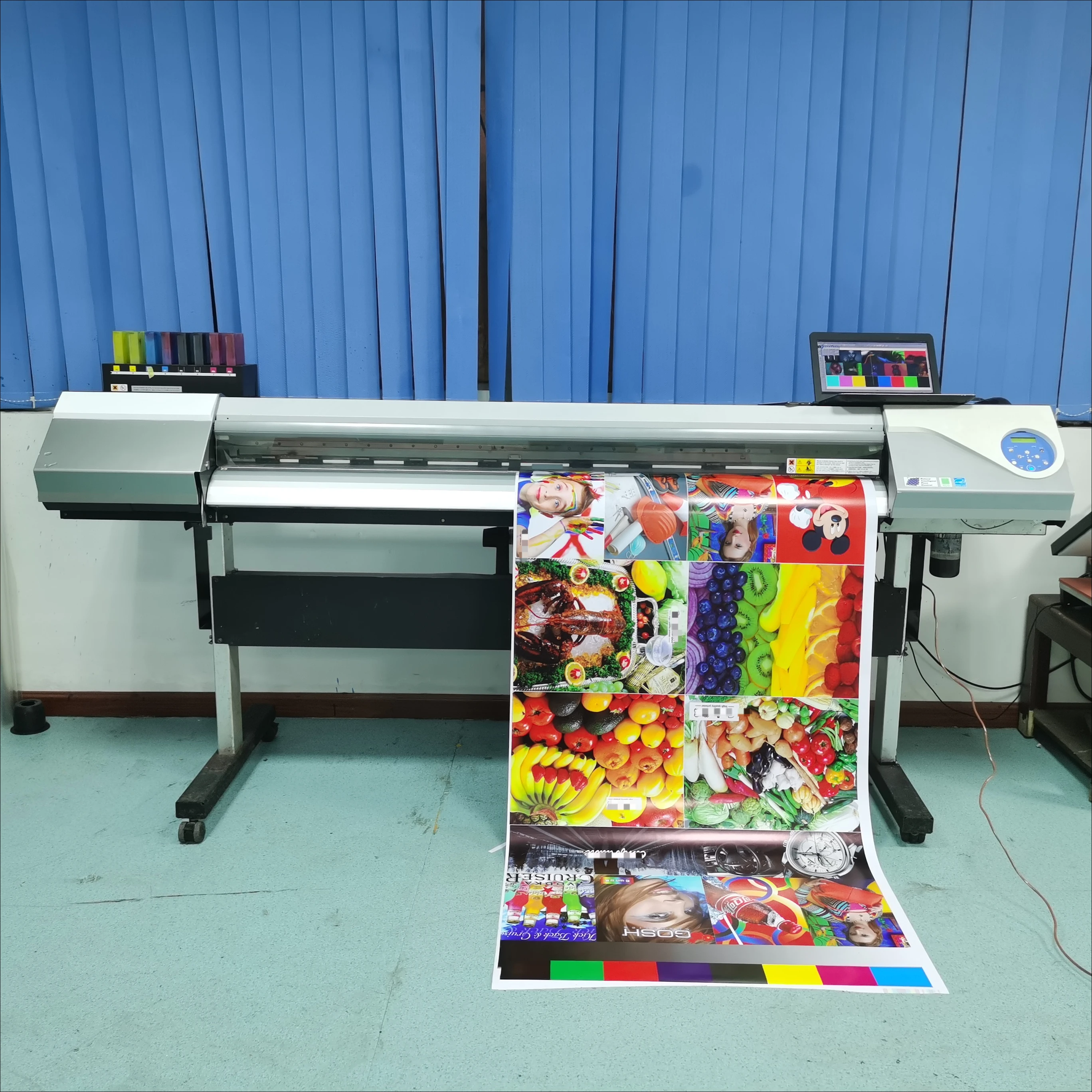 vinyl  banner car stickers printing machine  Used eco solvent printer for RE640 with good conditions printers on sale